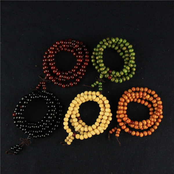 108 Beads  Sandalwood Buddhist  Wood Prayer Bead