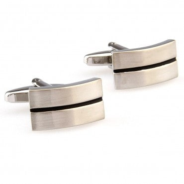 9 Designs Black Color Enamel Epoxy Cufflink