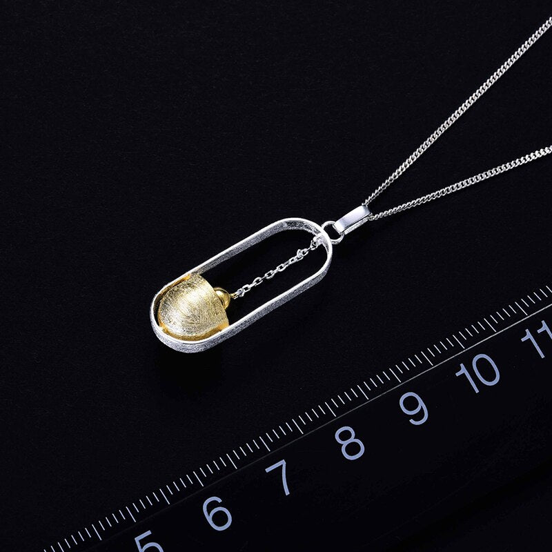 925 Sterling Silver  Creative Hammer Ram Design Pendant without Necklace for Women