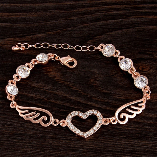 Rose Gold Chain Bracelet For Women