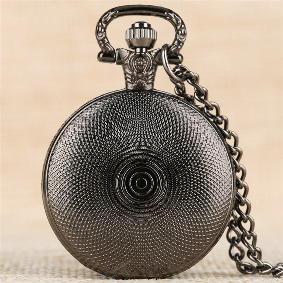 Vintage Creative Eye Design Quartz  Pocket Watch