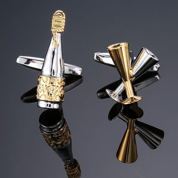 New luxury men shirts Cuff-links