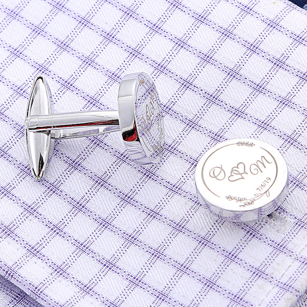 Personalized Mens Shirt Cufflinks