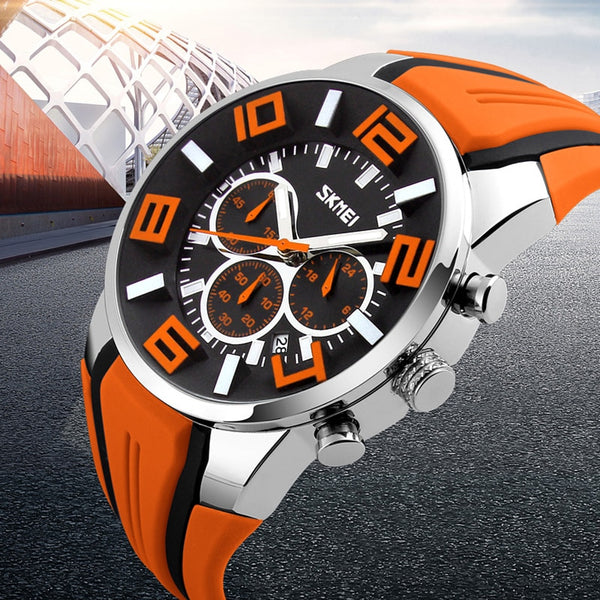 Men Sports Watches Waterproof Male Clock Quartz Men's Watch