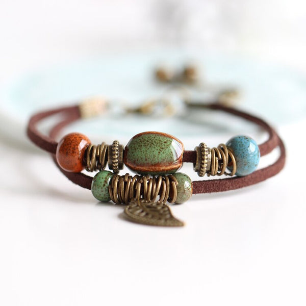 Ancient Ways Is The High Temperature Glaze Fashion  Bracelets