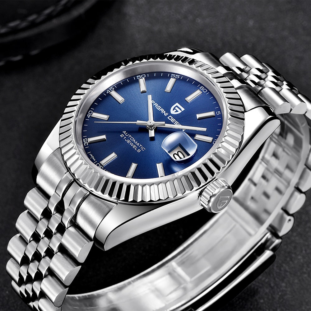 Luxury Automatic Watch Sport Stainless Steel Waterproof Watch