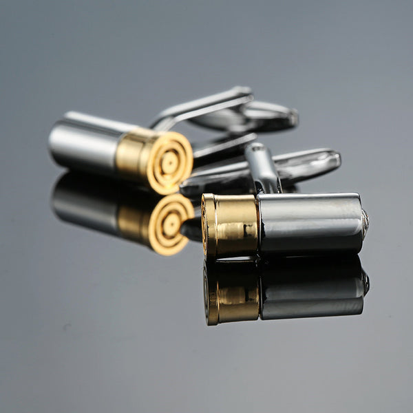 Fashion brand Cufflinks bullet shell Cufflinks