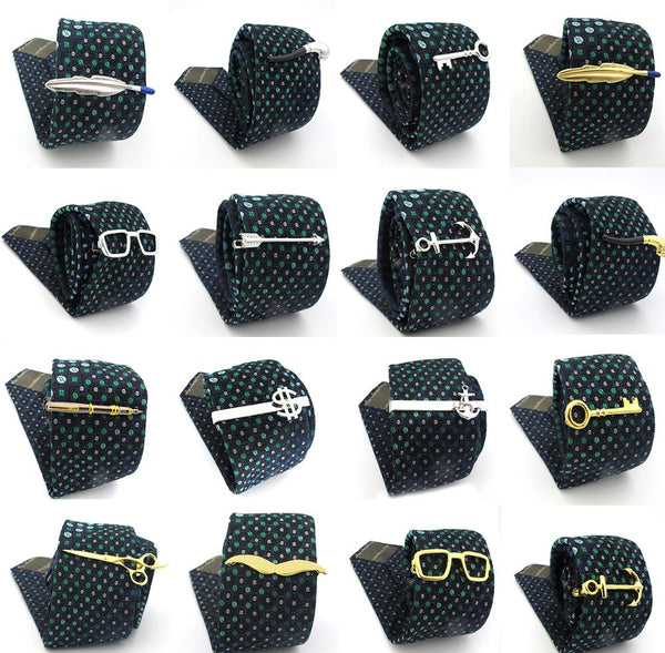 Superheroes  Style Anchor Design Tie Pins