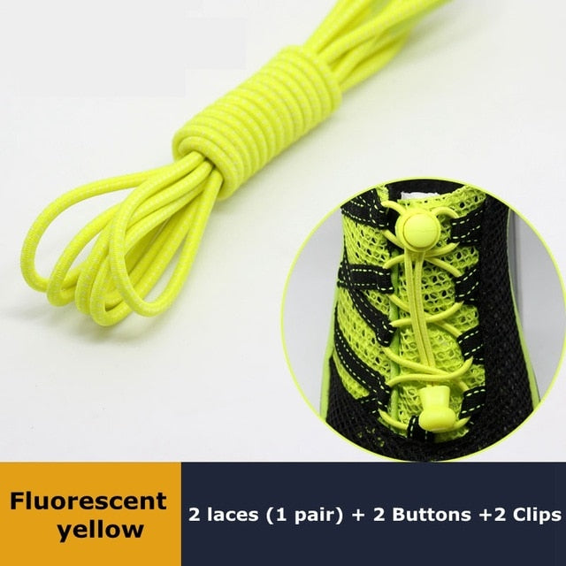 1Pair Hands Free Lazy Shoelaces