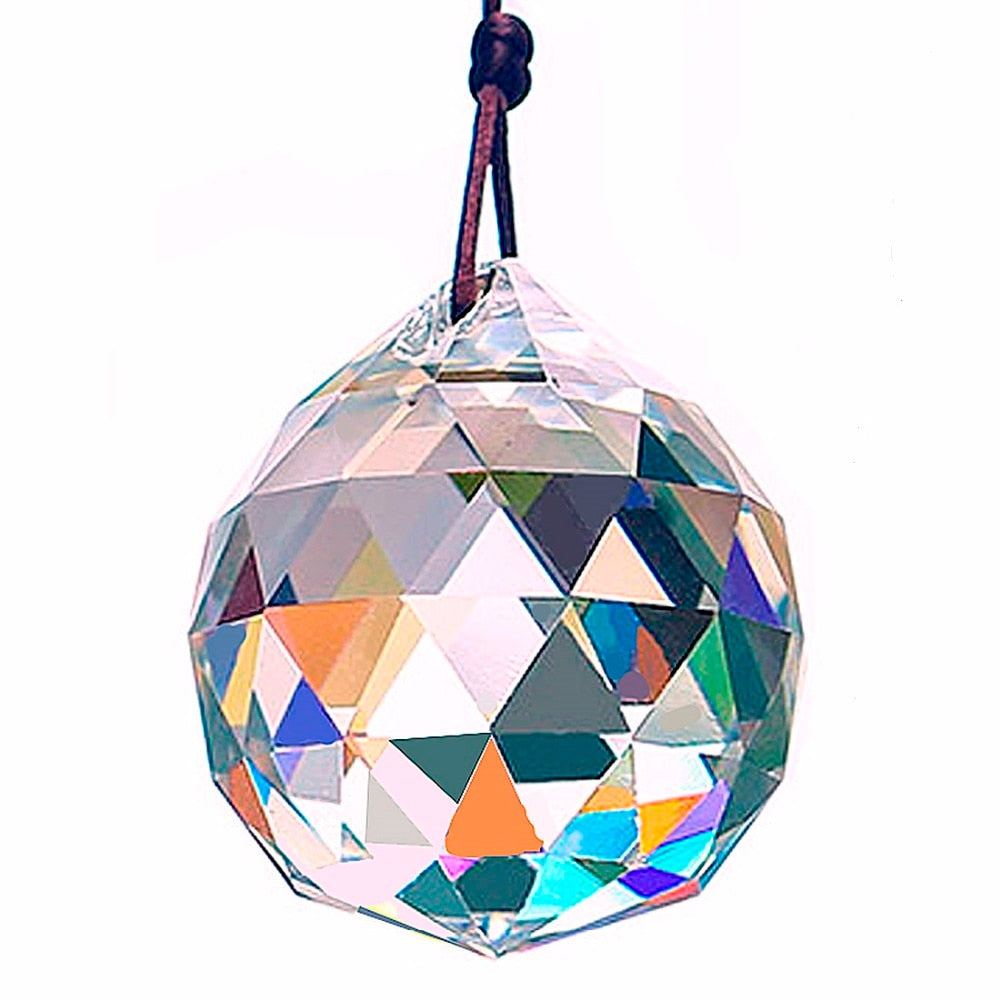 50mm/2inch Hanging Crystal Ball Prism Faceted Chandelier Ball