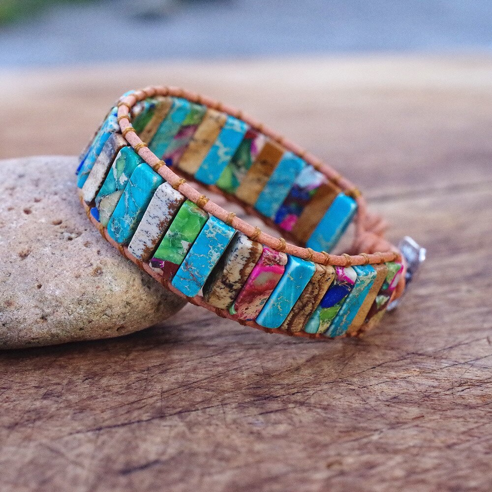 Color Yoga Boho Chakra Bracelet