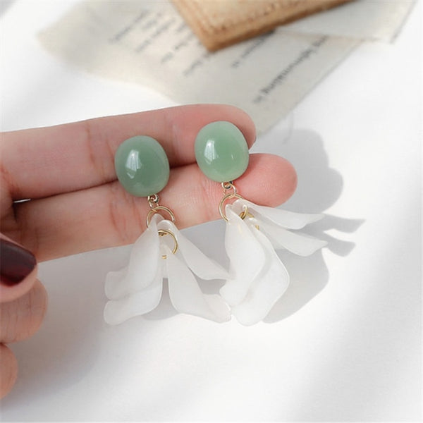 Fashion Trendy earrings flowers stud earrings for women