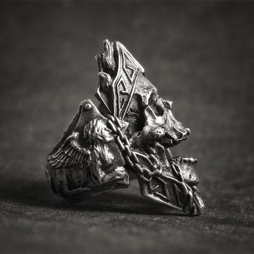 Unique Gods of War Ares Skull Rings