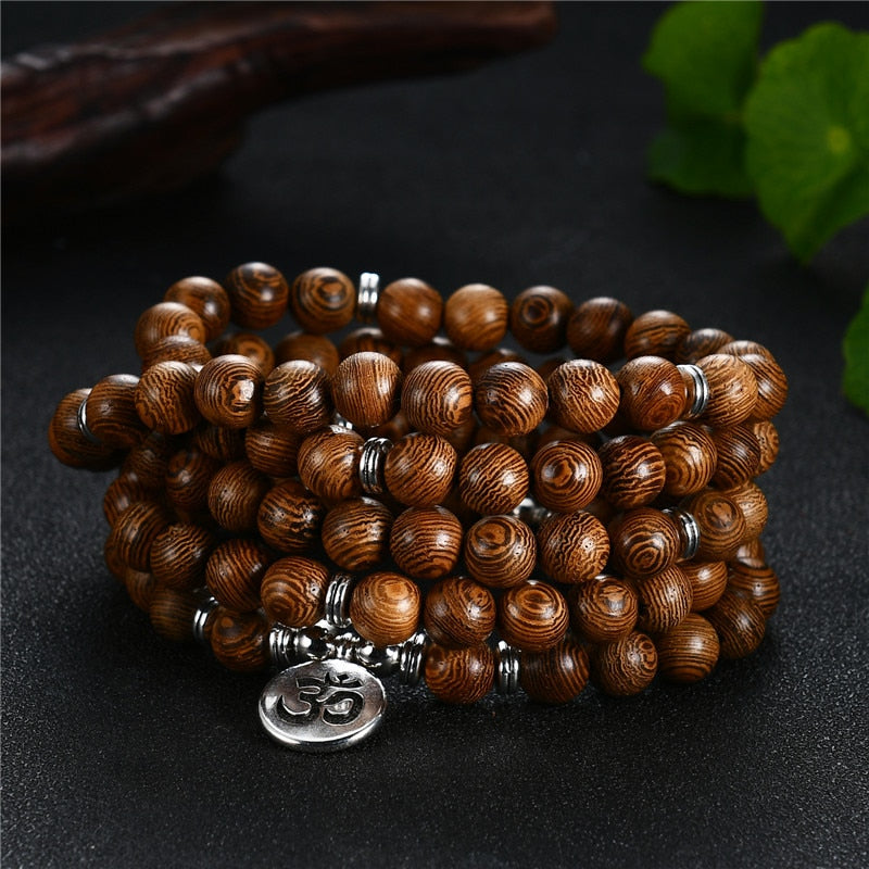 Prayer Beads Bracelet 108 Tibetan Buddhist Rosary