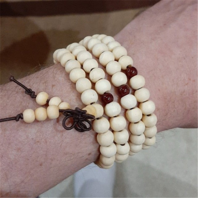 Prayer Beads Bracelet 108 Tibetan Buddhist Rosary