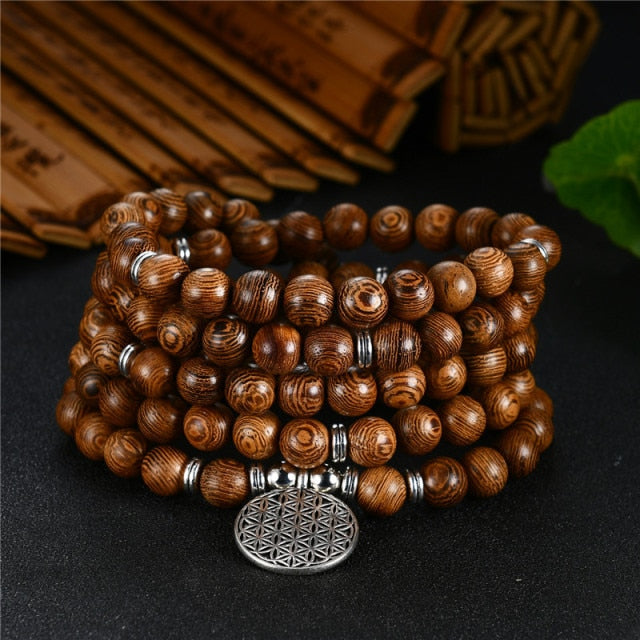 Prayer Beads Bracelet 108 Tibetan Buddhist Rosary