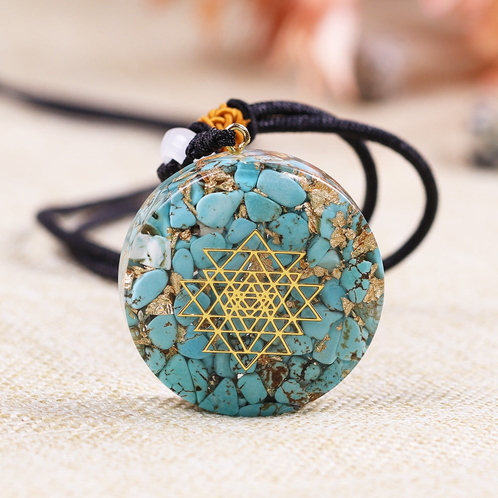 Orgonite  Crystal Pendant