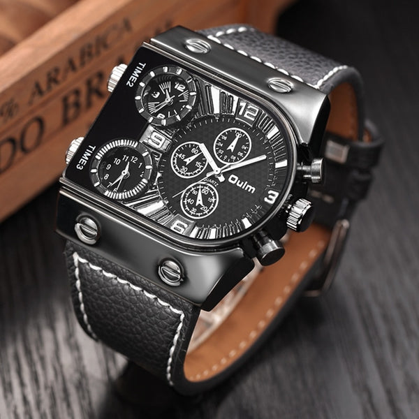 Men's Watches Mens Quartz Casual Leather Strap Wristwatch