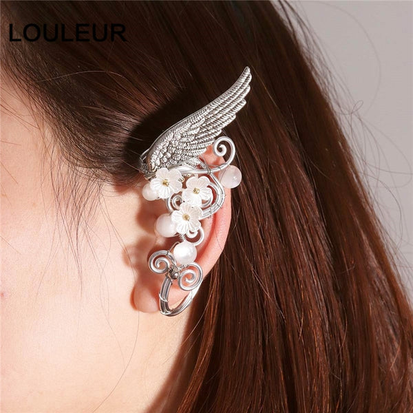 1 PC Hot Elf Ears Earring Pierced Ear Clip Female Earrings and Earrings