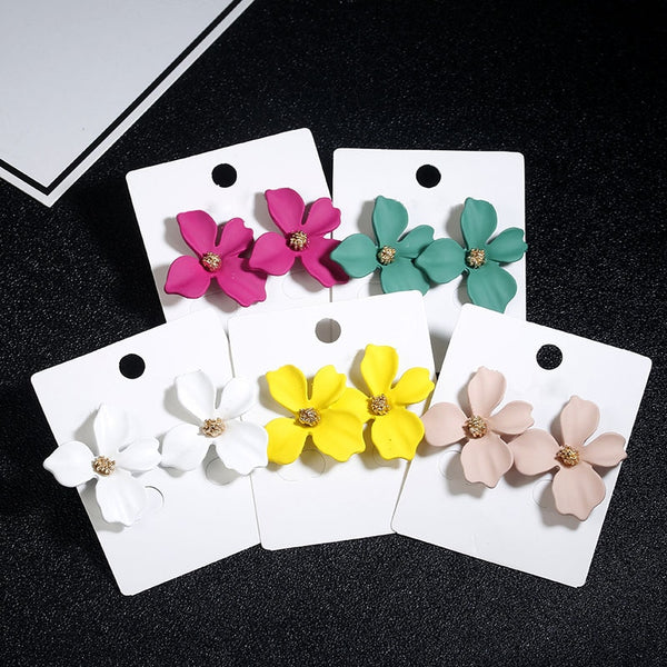 Korean Cute Small flower Stud Earrings