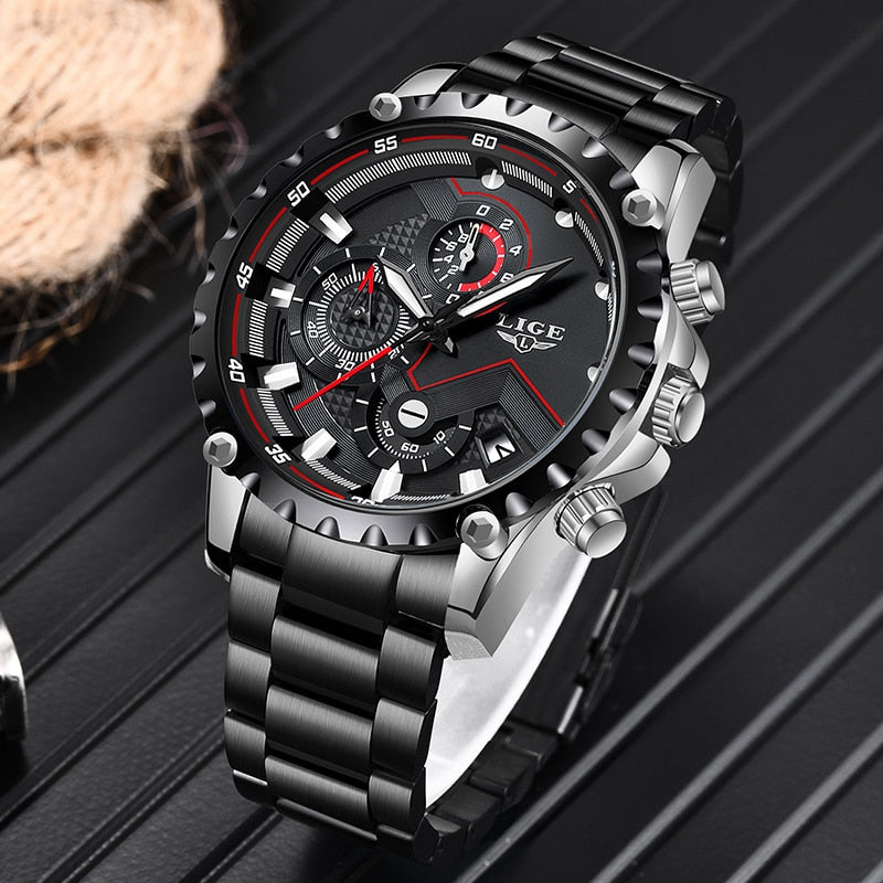 Fashion Watch Men Sport Waterproof Quartz Watches Military Watch