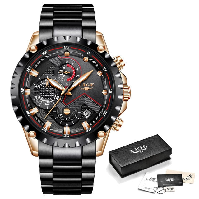 Fashion Watch Men Sport Waterproof Quartz Watches Military Watch