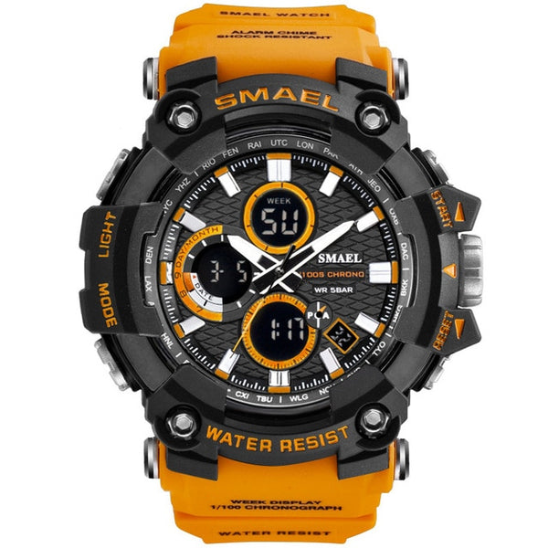 Sports Men's  Luxury Military Quartz Watch Men Waterproof Watch