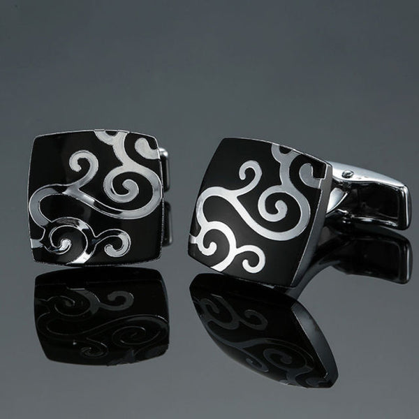 retro pattern Cufflinks