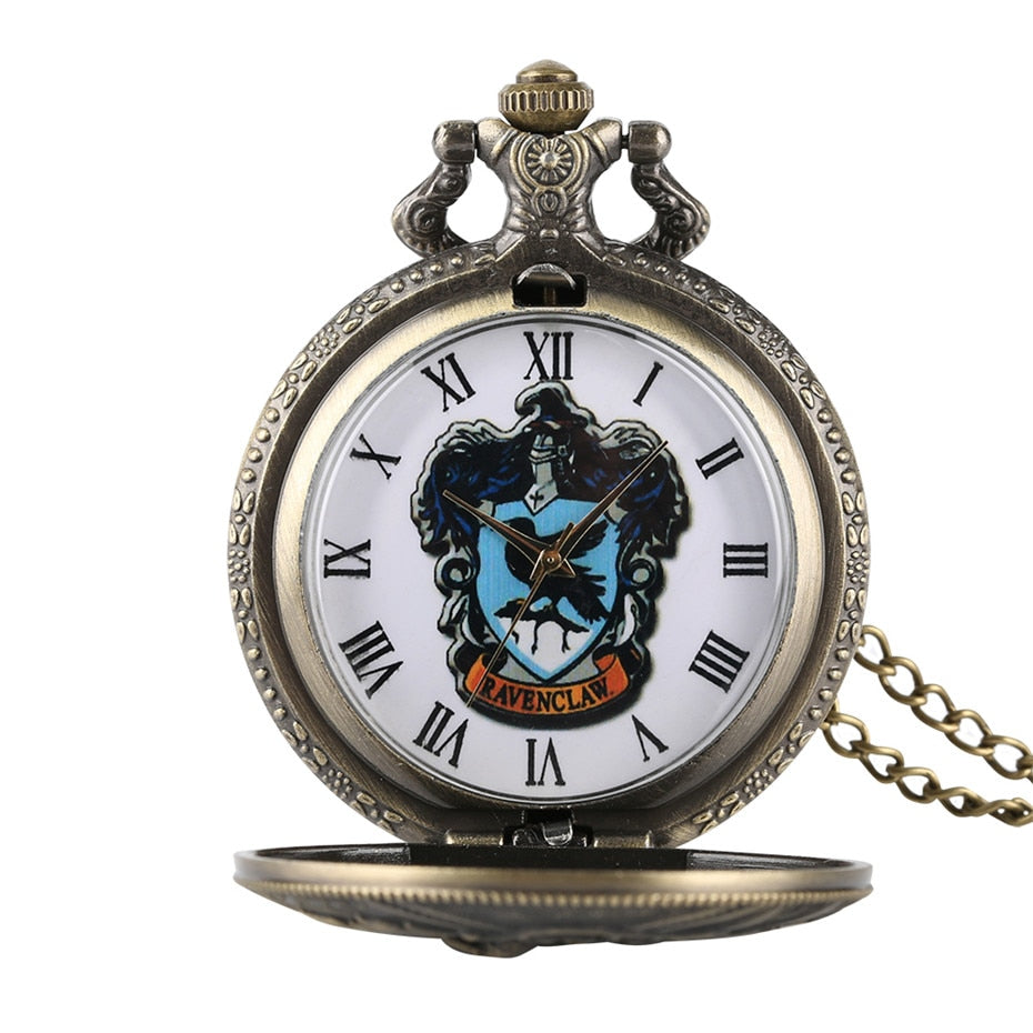 Exquisite Magical School Quartz Pocket Watch