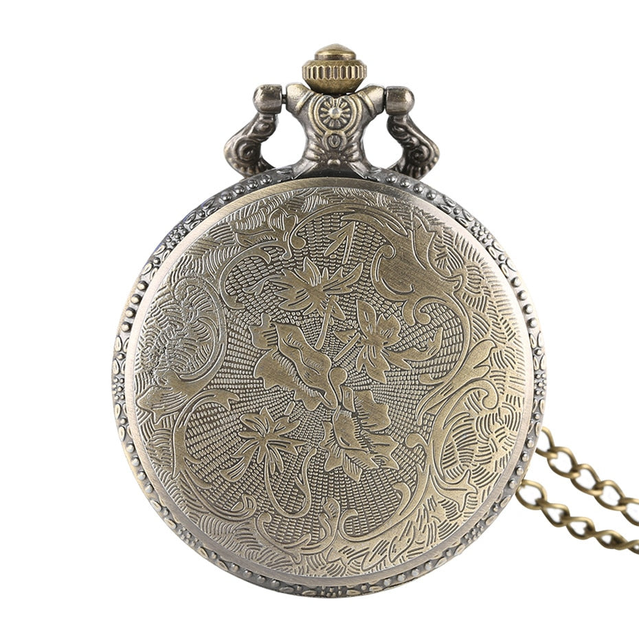 Exquisite Magical School Quartz Pocket Watch