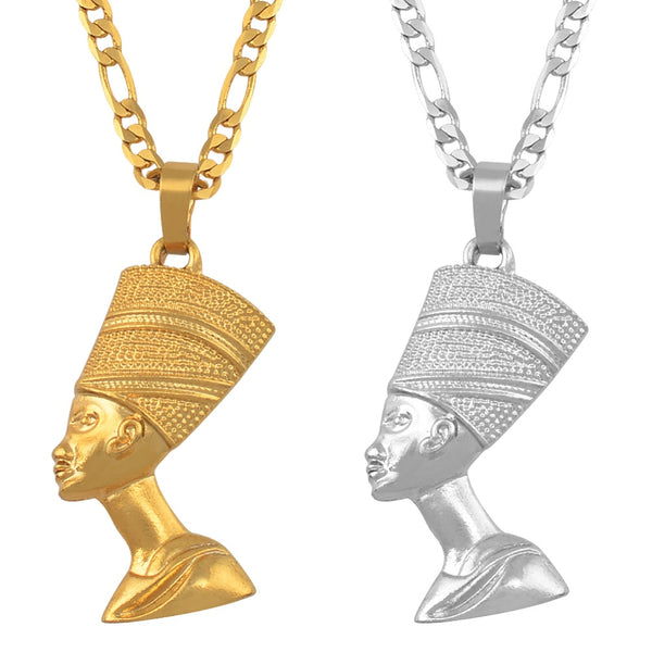 Egyptian Queen Nefertiti Pendant Necklaces