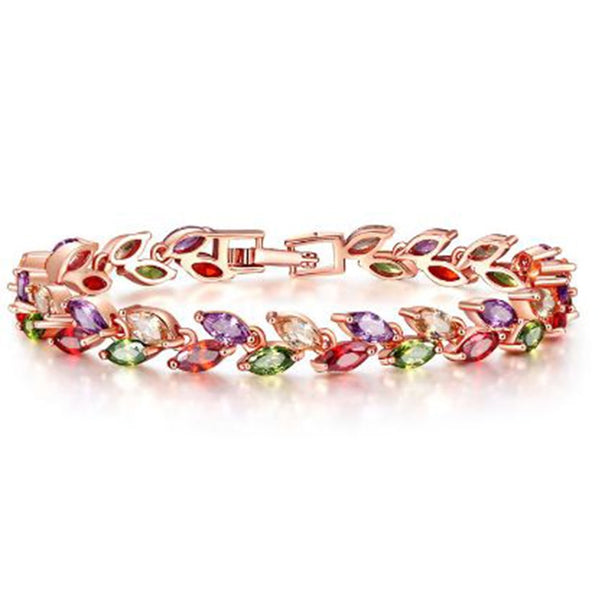 Zirconia Muliticolors Bracelet For Female