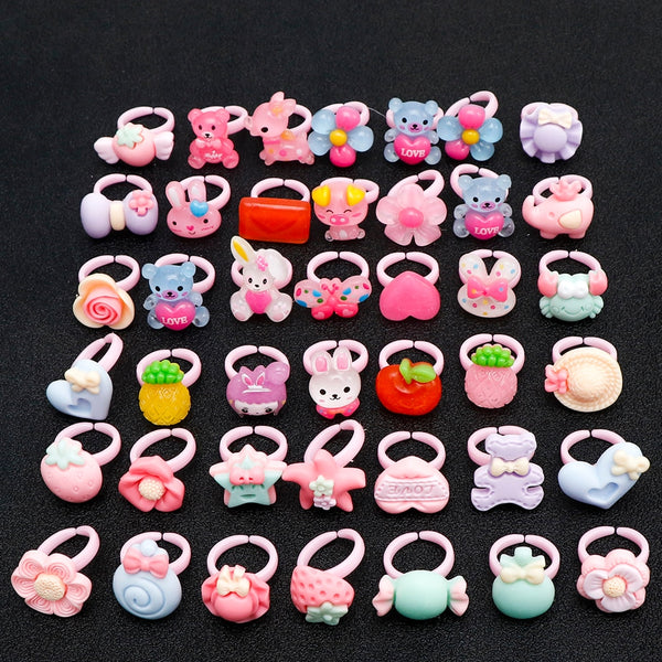 20pc Love Cute Sweet Kids Rings