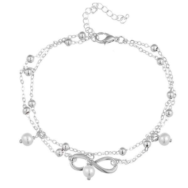 Heart Anchor Alloy Vintage Ankle Anklets for Women