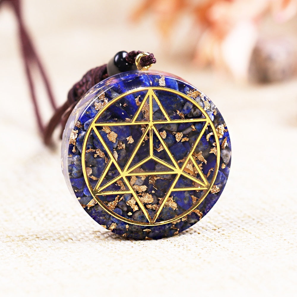 Crystal Lapis Lazuli   Pendant