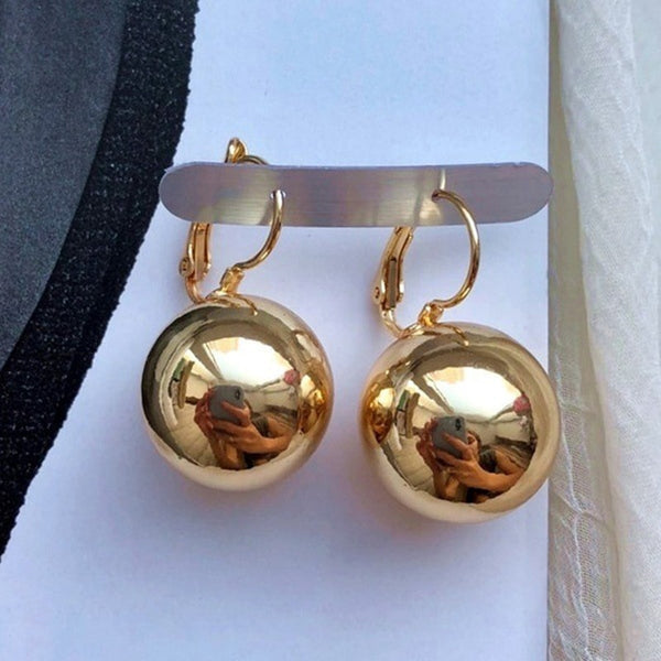 Women's Fashion Ball-Shape Dangle Earrings