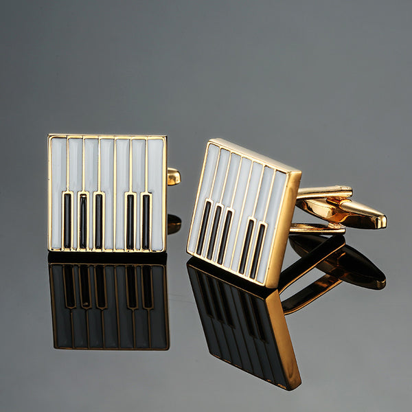 music symbol French shirt Cufflinks