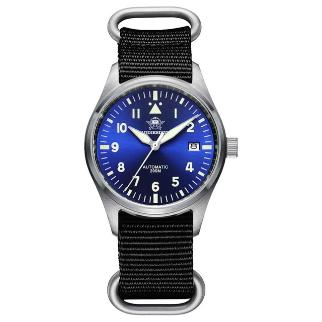 Pilot watch,1940  Leather Waterproof automatic watch