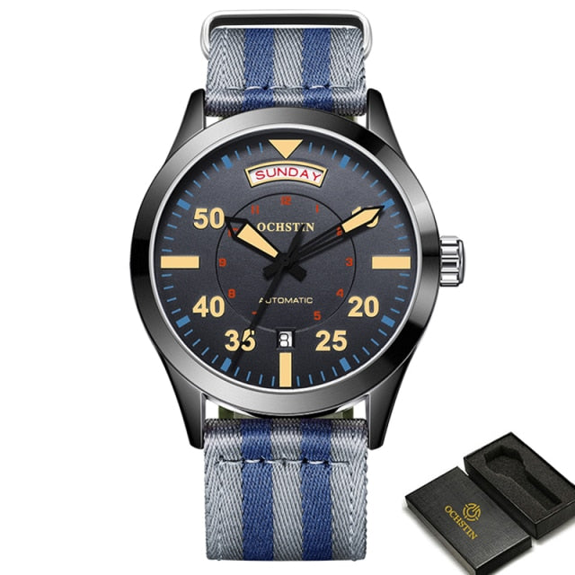 Pilot Automatic Mechanical Wristwatch