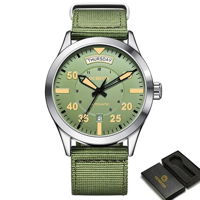 Pilot Automatic Mechanical Wristwatch