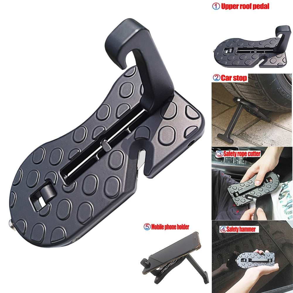 Car Auxiliary Pedal Suv Roof Pedal Foldable – Gofaer Finds store!