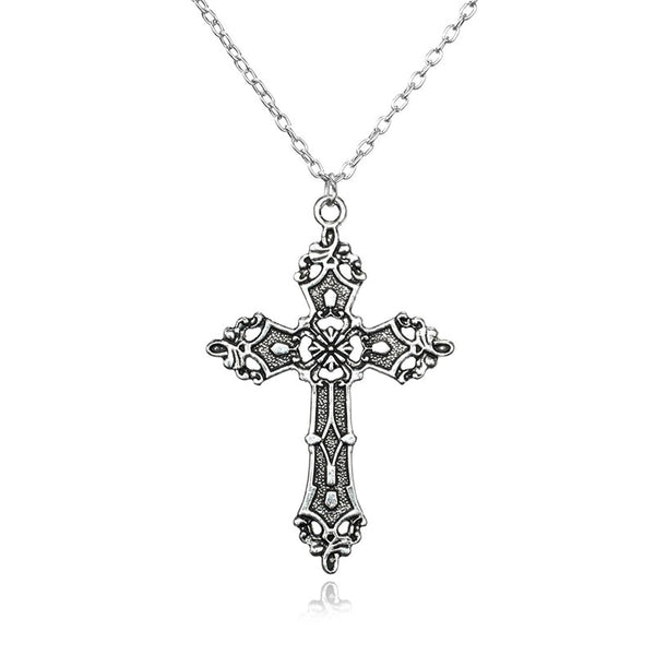 Fashion Vintage Cross Pendant Necklace