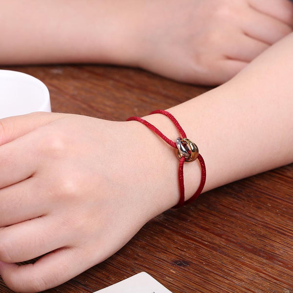 Simple Fashion Unisex Hot Stainless Steel Rope Bracelet