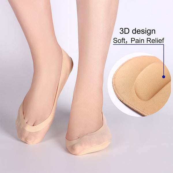 3D Padded Invisible Boat Socks