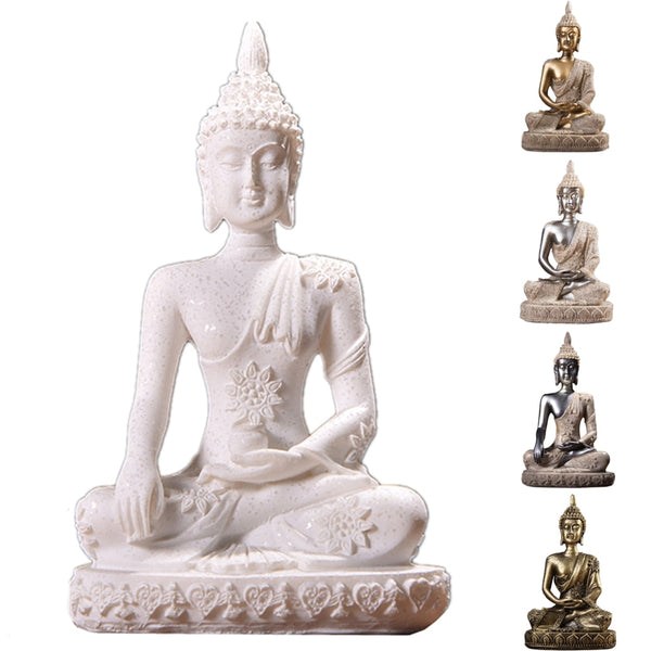 Nature Sandstone Fengshui - Buddha Sculpture