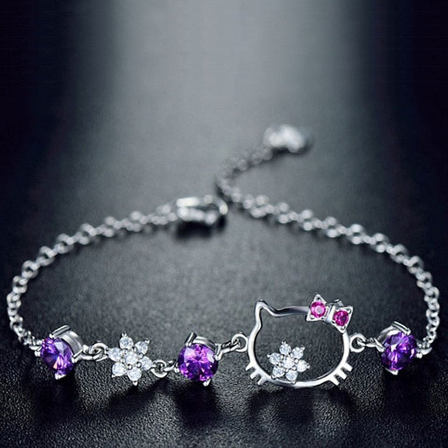 Animated Kitty bracelet