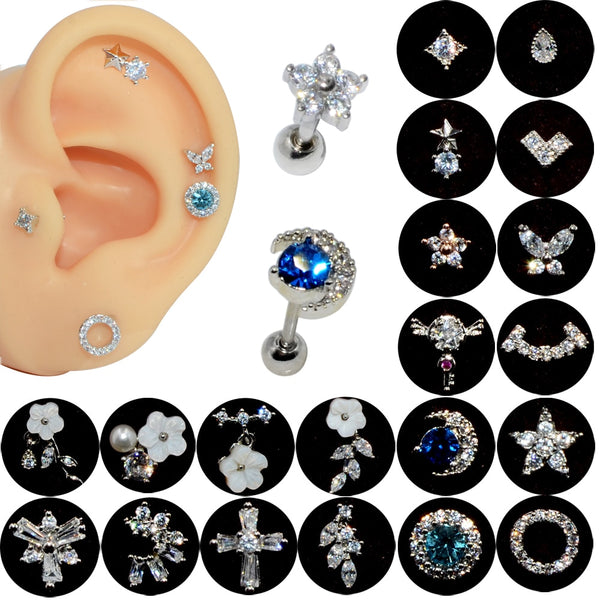 Studs Cartilage Helix Lobe Conch Piercing Earrings