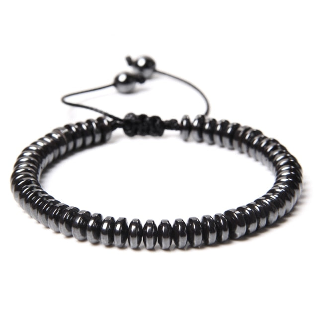 Weight Loss Hematite Braided Bracelets For Women