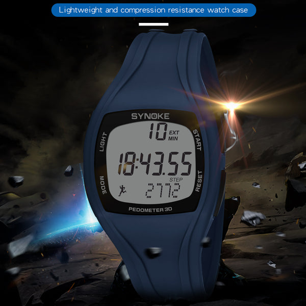 Digital Pedometer Watch