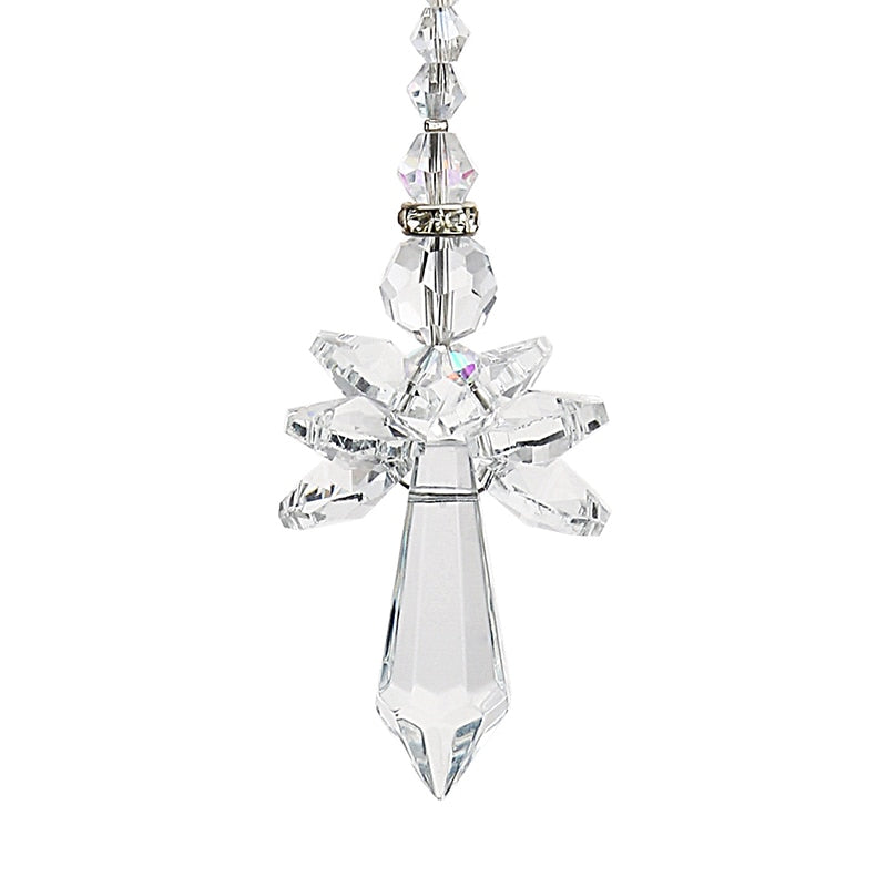 Crystal Guardian Angel Suncatcher  Car Charm for Rear